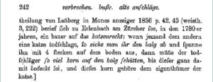 Grimm, Jacob: Deutsche Rechtsalterthümer , 4. Ausg. Band 2 , Leipzig 1899 . Seite: 242