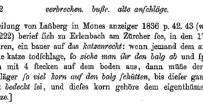 Grimm, Jacob: Deutsche Rechtsalterthümer , 4. Ausg. Band 2 , Leipzig 1899 . Seite: 242